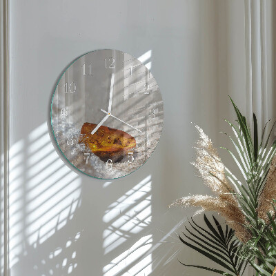 Horloge ronde Ambre