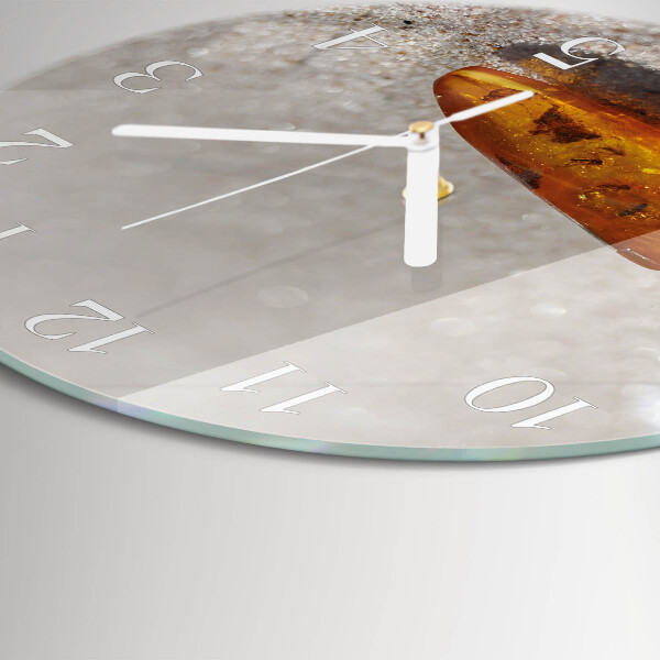 Horloge ronde Ambre