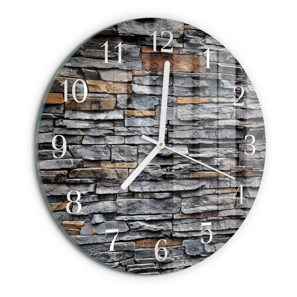 Horloge ronde Mâchefer
