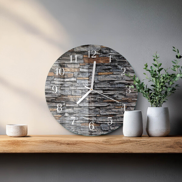 Horloge ronde Mâchefer
