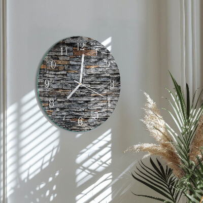 Horloge ronde Mâchefer