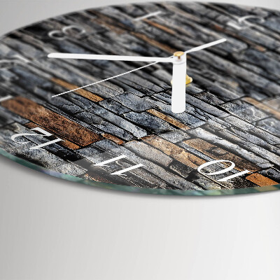 Horloge ronde Mâchefer