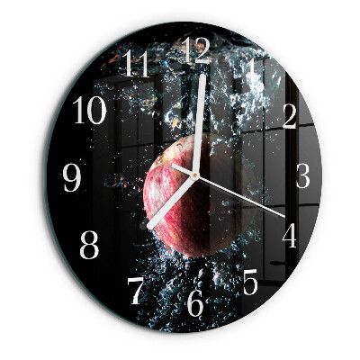 Horloge ronde Pomme