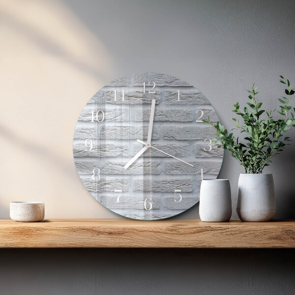 Horloge ronde Mâchefer