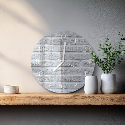 Horloge ronde Mâchefer