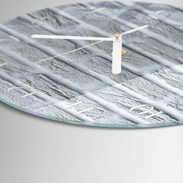 Horloge ronde Mâchefer