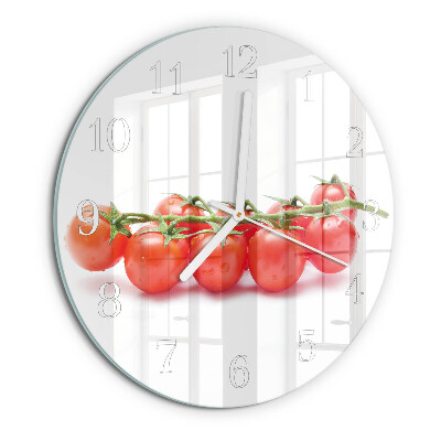 Horloge ronde Tomates
