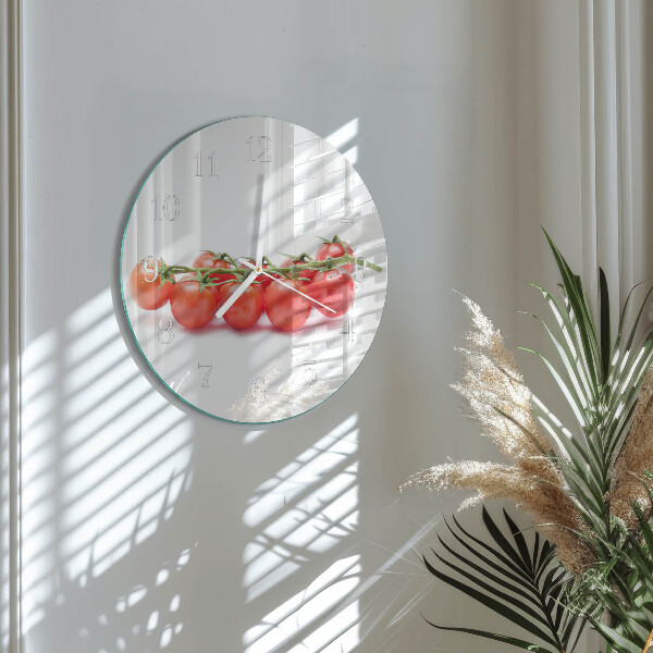Horloge ronde Tomates