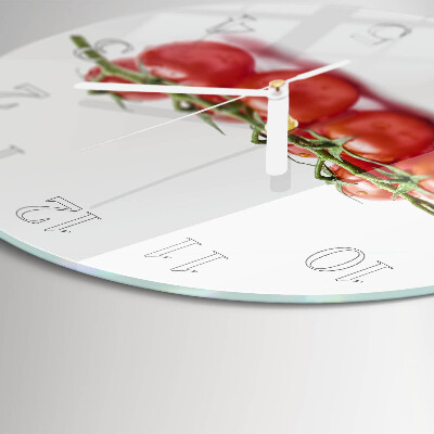 Horloge ronde Tomates