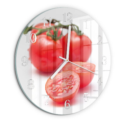 Horloge ronde Tomates