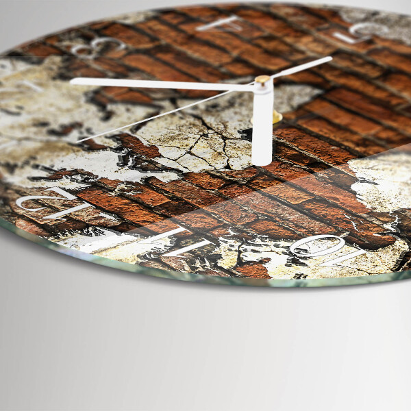 Horloge ronde Continents