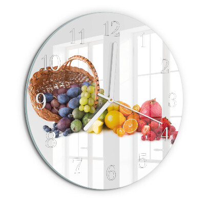 Horloge ronde Fruit