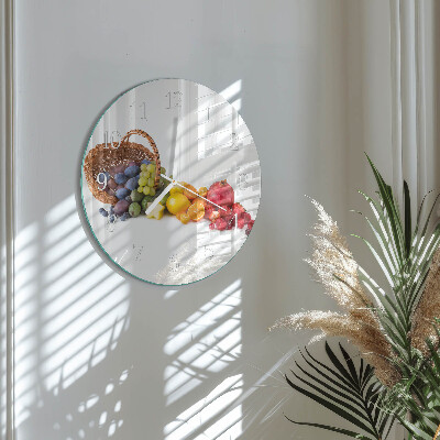 Horloge ronde Fruit