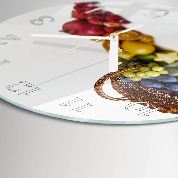 Horloge ronde Fruit