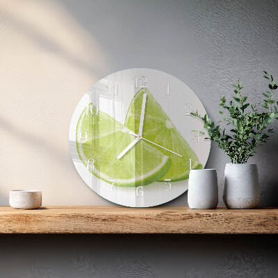 Horloge ronde Carbonate de calcium