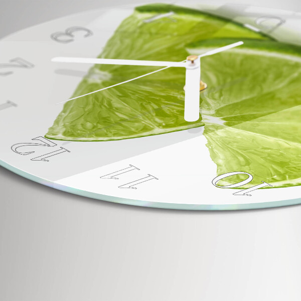 Horloge ronde Carbonate de calcium