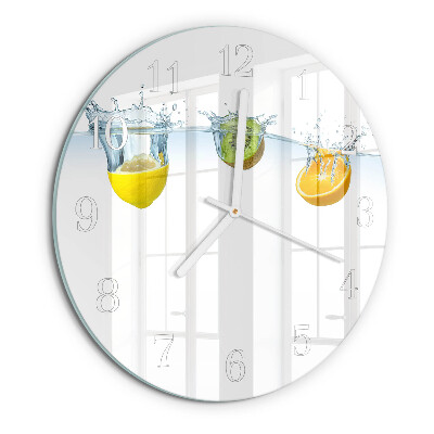 Horloge ronde Kiwi