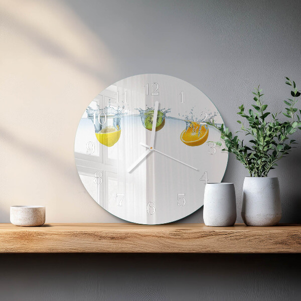 Horloge ronde Kiwi