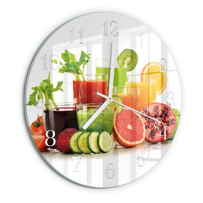 Horloge ronde jus