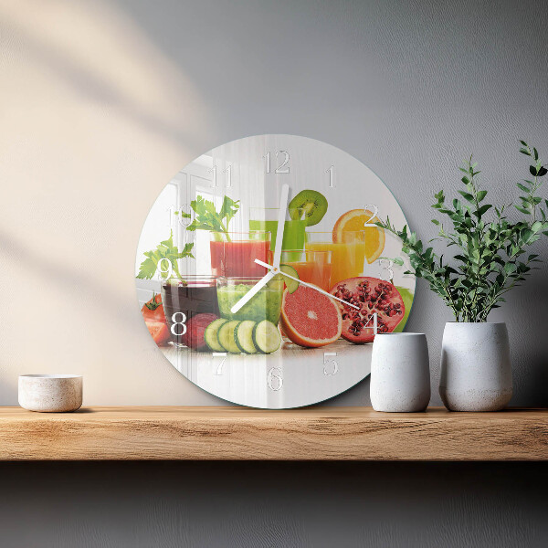 Horloge ronde jus