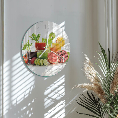 Horloge ronde jus