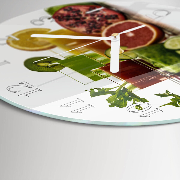 Horloge ronde jus