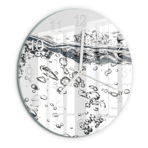 Horloge ronde Eau