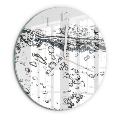 Horloge ronde Eau