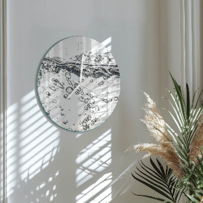 Horloge ronde Eau