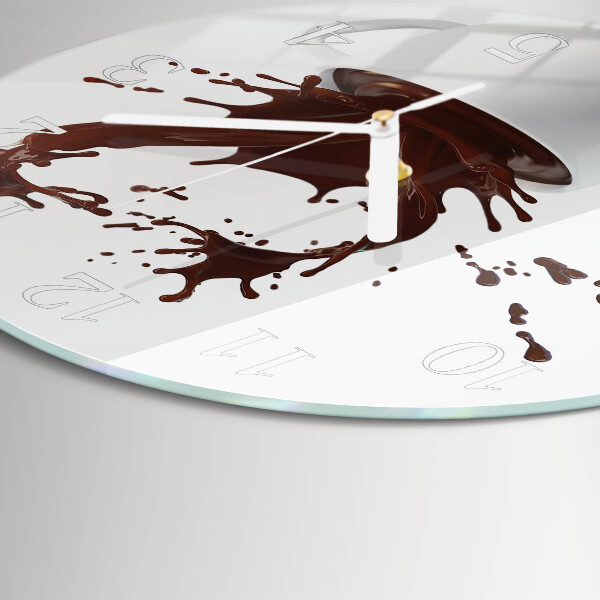 Horloge ronde Café
