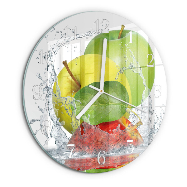 Horloge ronde Pomme