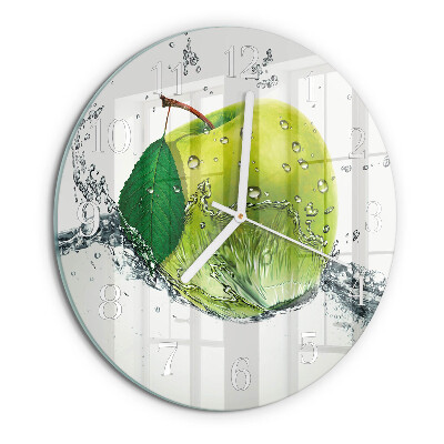 Horloge ronde Pomme