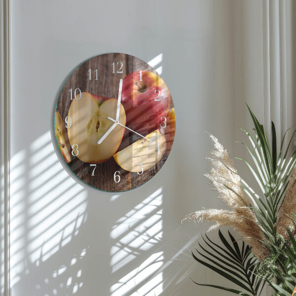Horloge ronde Pomme
