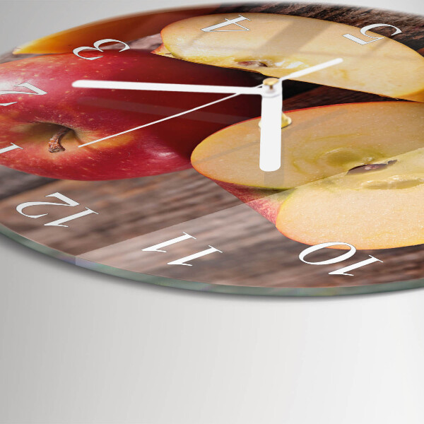 Horloge ronde Pomme