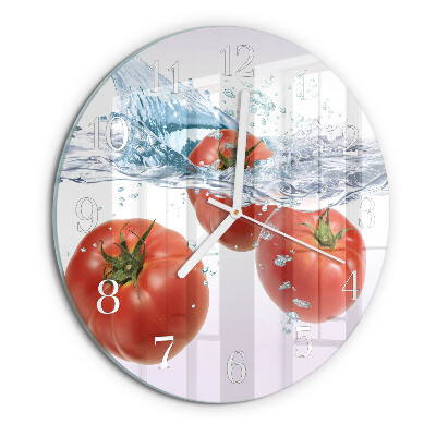 Horloge ronde Tomates