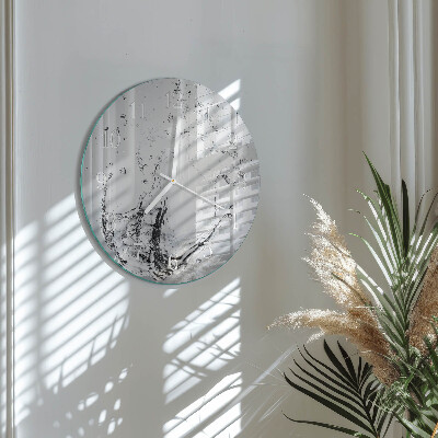 Horloge ronde Eau