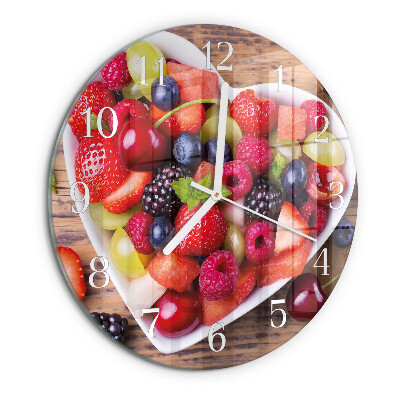Horloge ronde Fruit