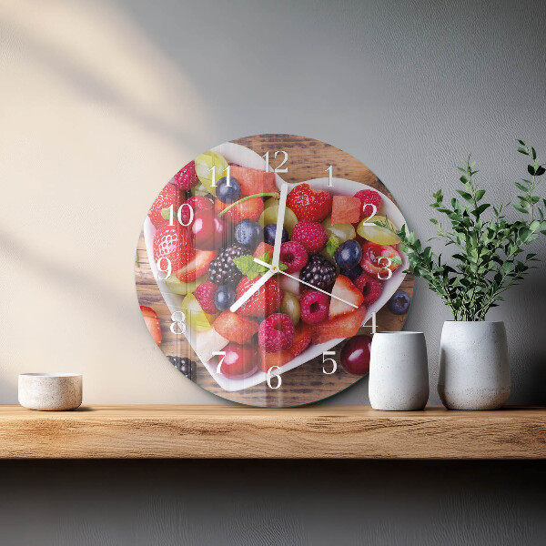 Horloge ronde Fruit