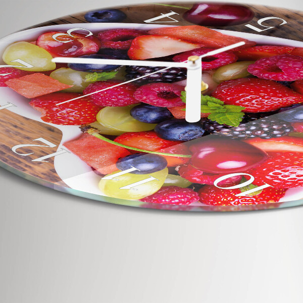 Horloge ronde Fruit