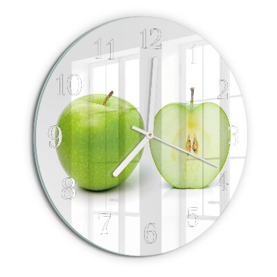 Horloge ronde Pomme