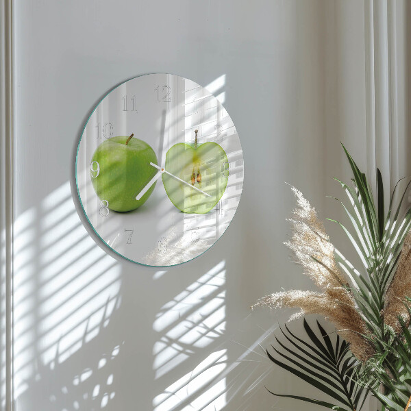 Horloge ronde Pomme