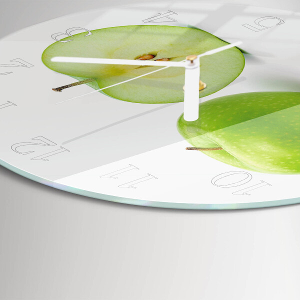 Horloge ronde Pomme