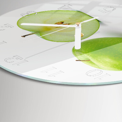 Horloge ronde Pomme