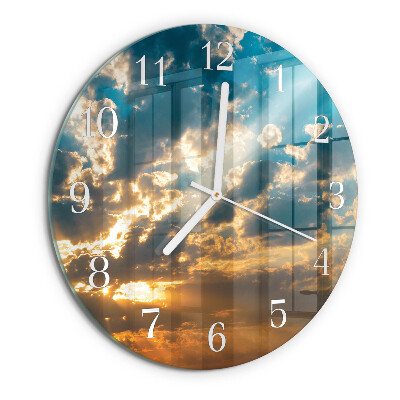 Horloge ronde Ciel