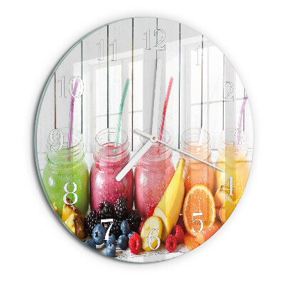 Horloge ronde Smoothie