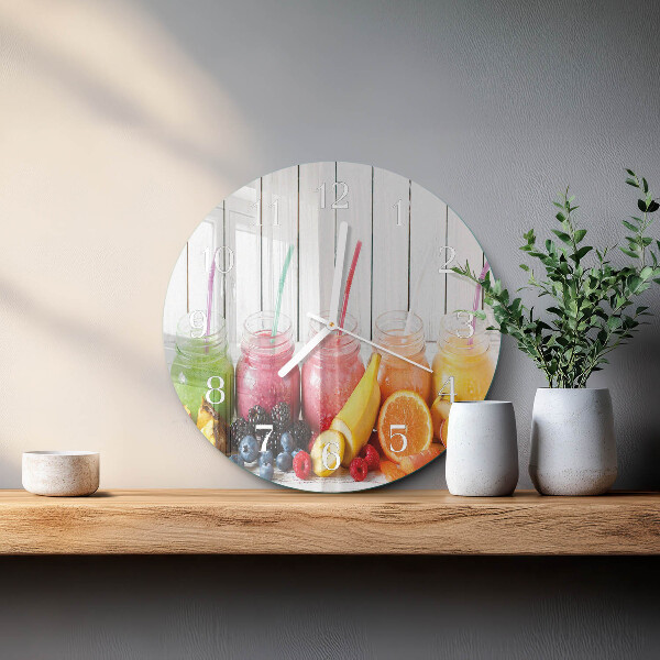 Horloge ronde Smoothie