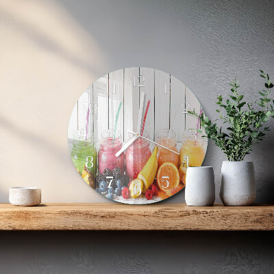 Horloge ronde Smoothie
