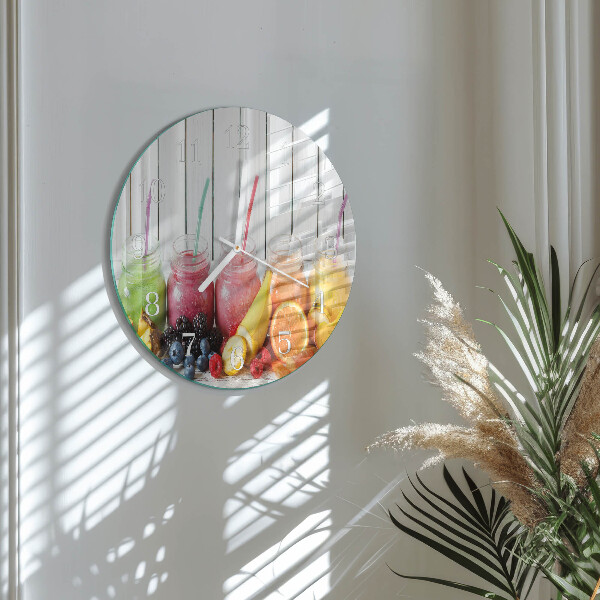 Horloge ronde Smoothie