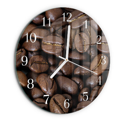 Horloge ronde Café