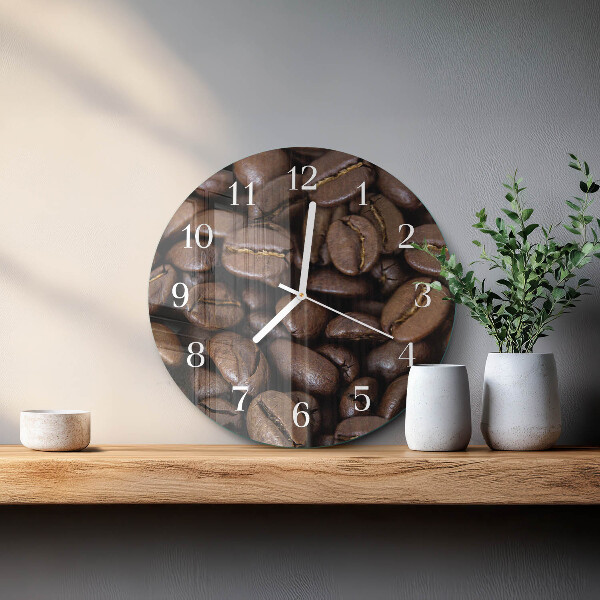 Horloge ronde Café